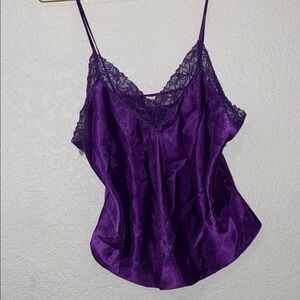 Vintage Victoria’s Secret Purple Tank Gold Tag cami
